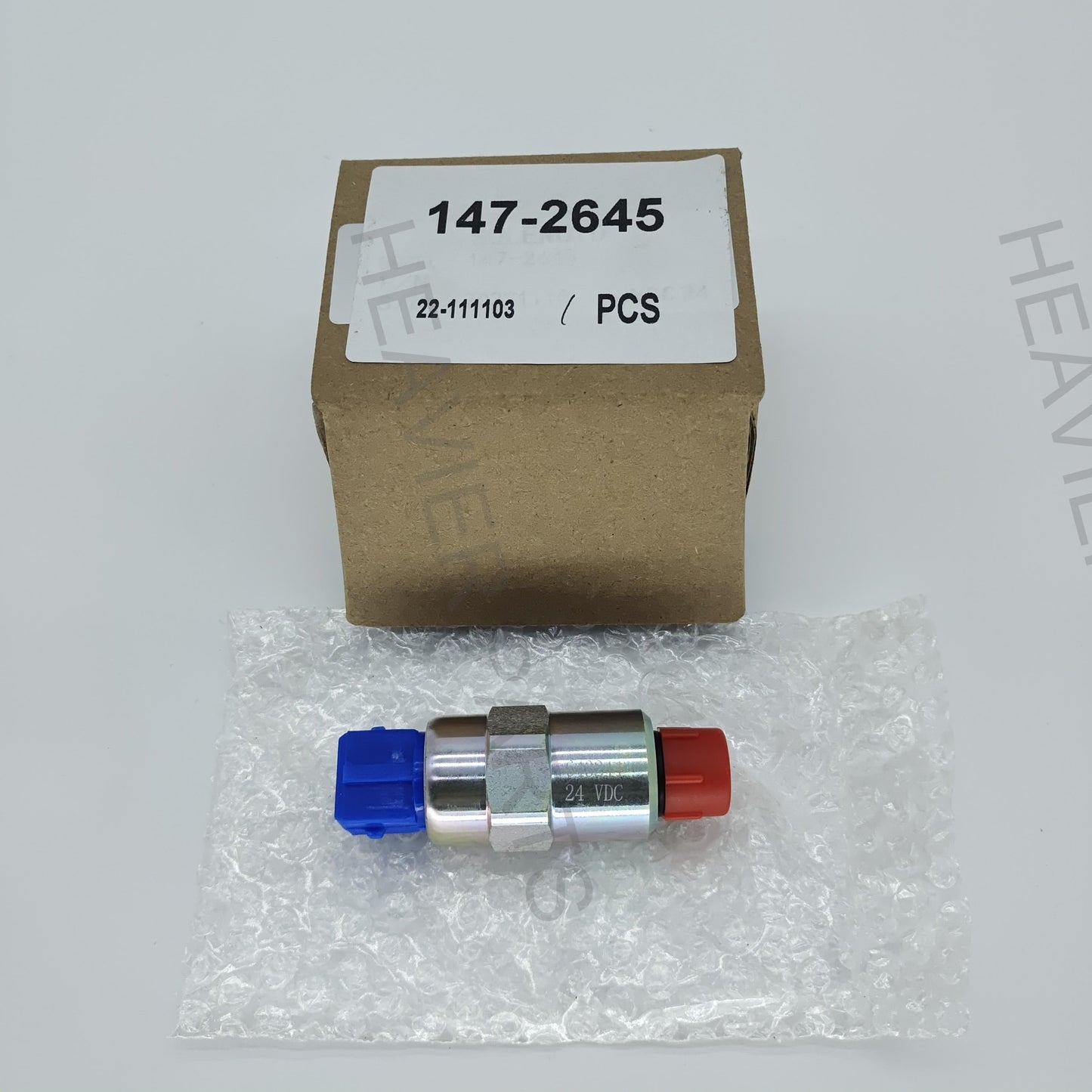 Solenoide de apagado Caterpillar de 24 V 147-2645